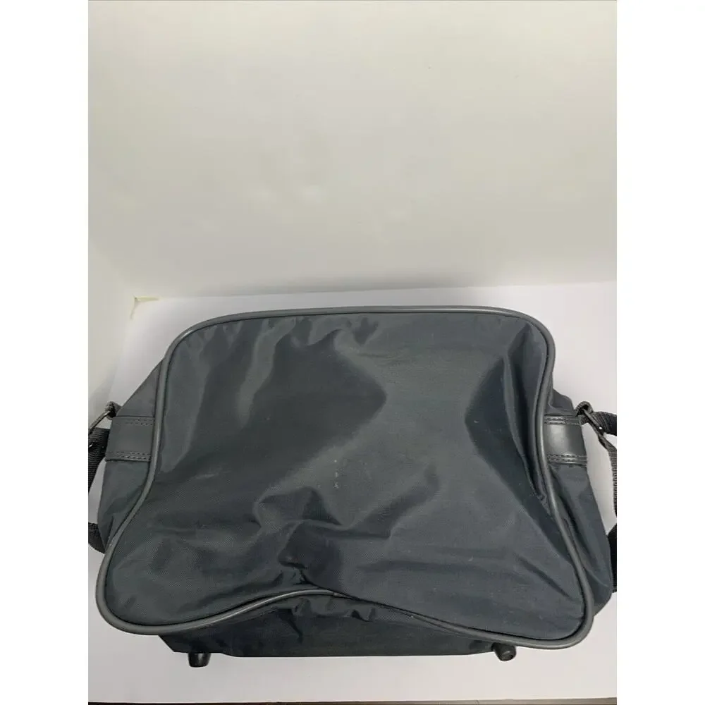 American Tourister Canvas Travel Bag Carry On Vintage Grey With Shoulder Strap‎